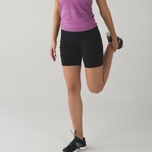 LULULEMON Speed Track Biker Short Black 4
